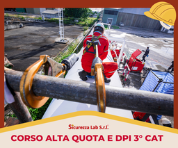 [AF_AULA_PRATICI_003] Corso Alta Quota e DPI 3 cat 8 ore