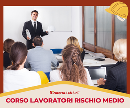 [AF_AULA_035] Formazione lavoratori specifica AULA 8 ore rischio MEDIO