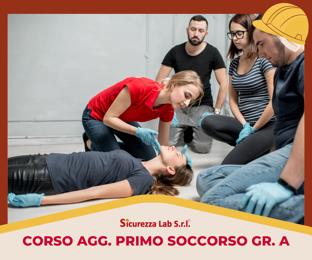 Aggiornamento formazione ADDETTO PRIMO SOCCORSO - APS A