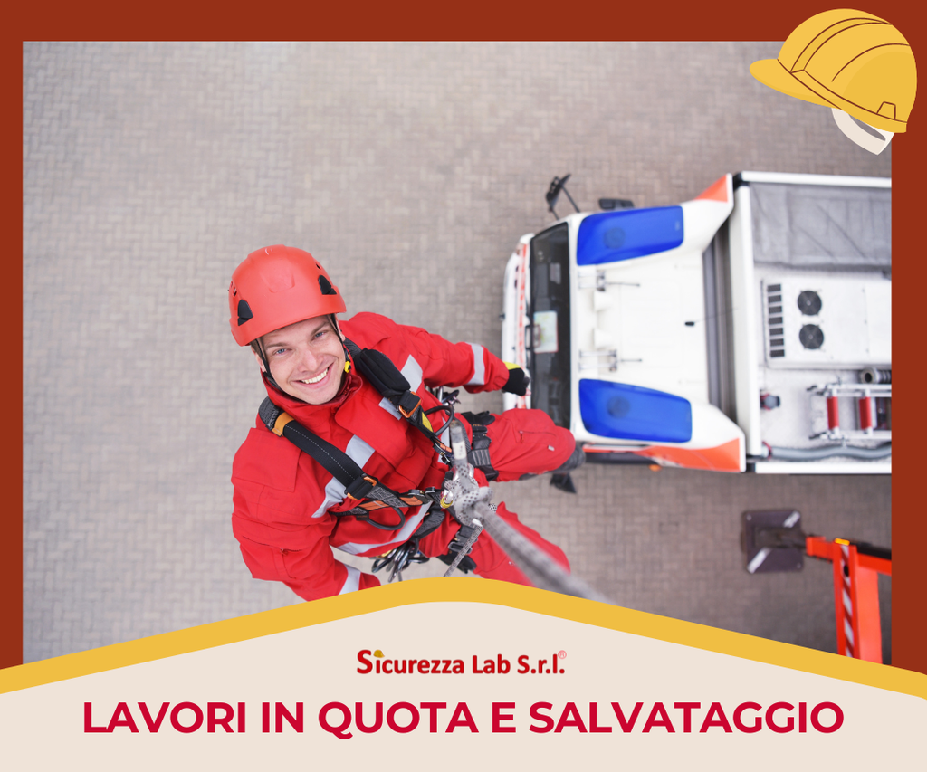 Agg. Addetti ai lavori in quota. Salvataggio dell' operatore in sospensione inerte