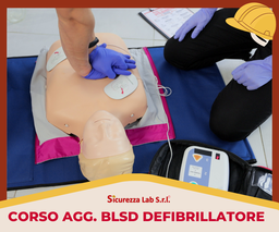 [AF_AULA_024] Aggiornamento BLSD - ERC/ILCOR (validità Europea) 4 ore