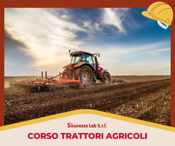 [AF_AULA_ATTR_003] Corso di formazione TRATTORI AGRICOLI ALL.VIII -  8 ore - A RUOTE GOMMATE