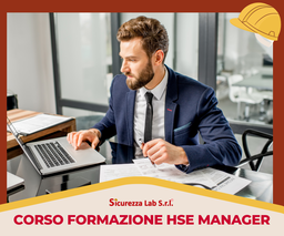 [AF_ELEARNING_BLENDED_061] Alta formazione e qualificazione professionale per HSE Manager 40 ore e-learn.